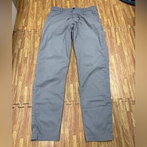 Lululemon Grey Tapered Men’s Commission Pant Classic LM5440S Golf Size 31x32
